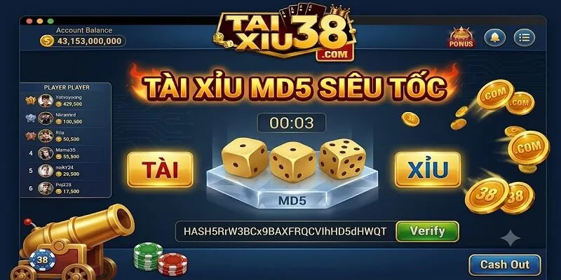Tài xỉu md5 siêu tốc